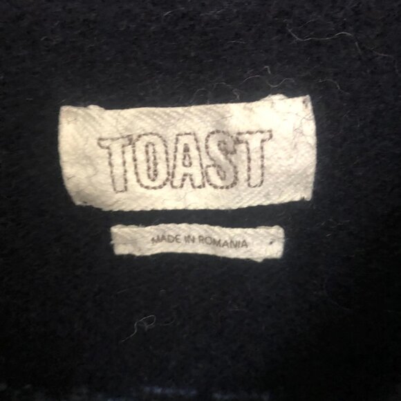 Great condition TOAST Fair Isle wool jumper sweater blue size M - Picture 3 of 5